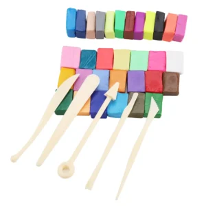 Set of 32 Color Oven Bake with 5 Sculpting Tools