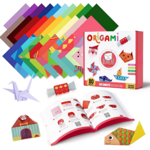 360-Sheets 6-inch Colorful Origami Paper 80 Different Patterns