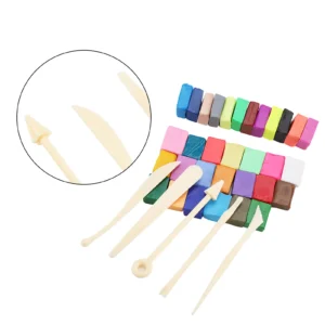 Set of 32 Color Oven Bake with 5 Sculpting Tools