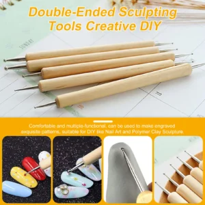 24-Piece Polymer Clay Tools Set