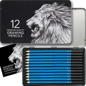 12-Packs Sketching & Drawing Pencils Set - Art Supplies