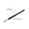 2 Pack Art Craft Carving Knife with 12 Pack Spare Metal Blades Plastic Handle Black - Image 2