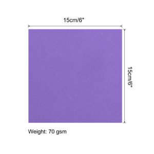 Origami Paper Double Sided Deep Purple 6x6 Inch Square Sheet , 100 Sheets