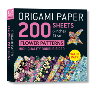 Origami Paper 200 Sheets Flower Patterns 6 (15 CM)