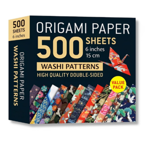 Origami Paper 500 Sheets Japanese Washi Patterns 6 (15 CM)