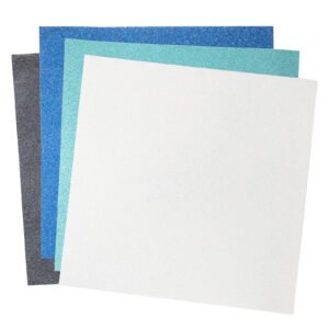 Glitter Blue Glacier Paper Pad, 12