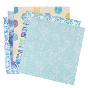 Blue Pool Side Designer Paper Pad, 12