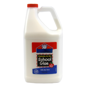 Liquid School Glue, Washable, Great for Making Slime, 1 Gallon, 1 Count