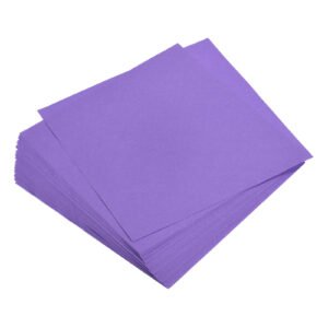 Origami Paper Double Sided Deep Purple 6x6 Inch Square Sheet , 100 Sheets