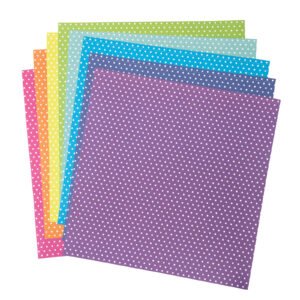 Seeing Dots Multicolor Cardstock Paper Pad, 12